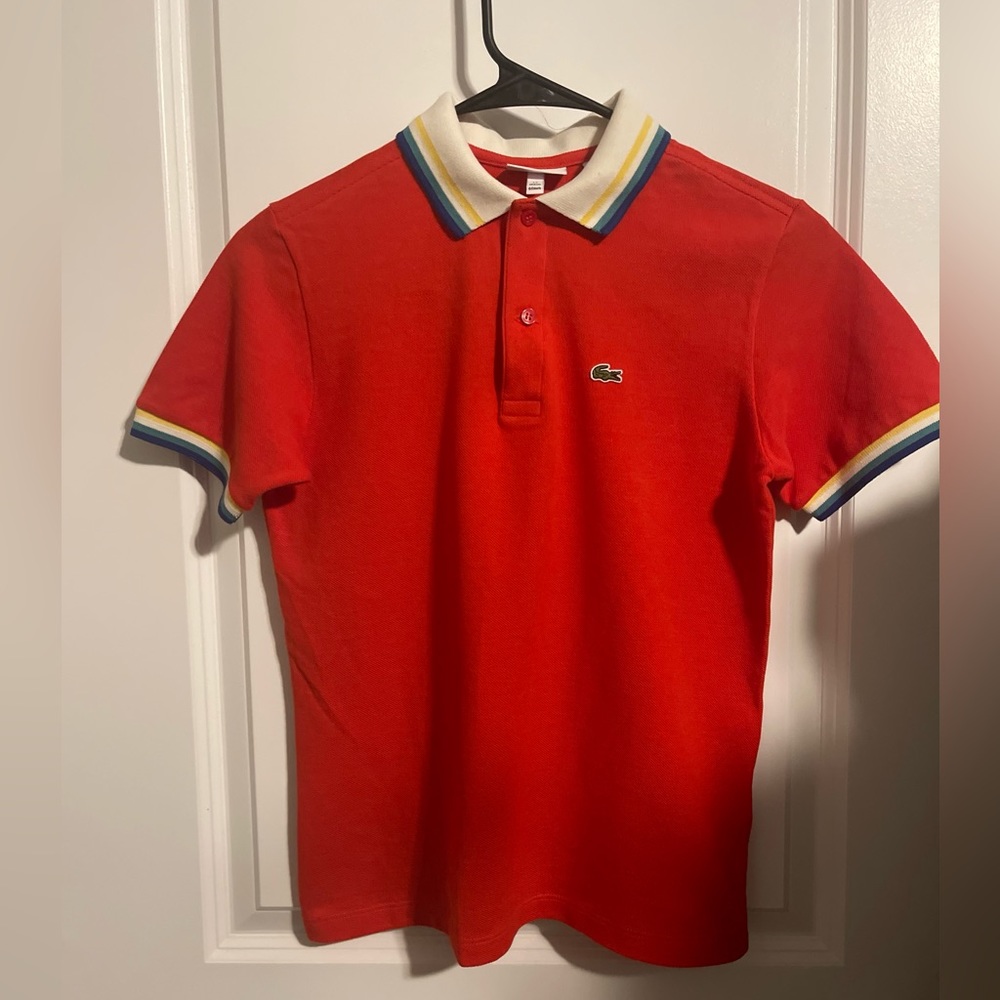 Boys Lacoste polo shirt